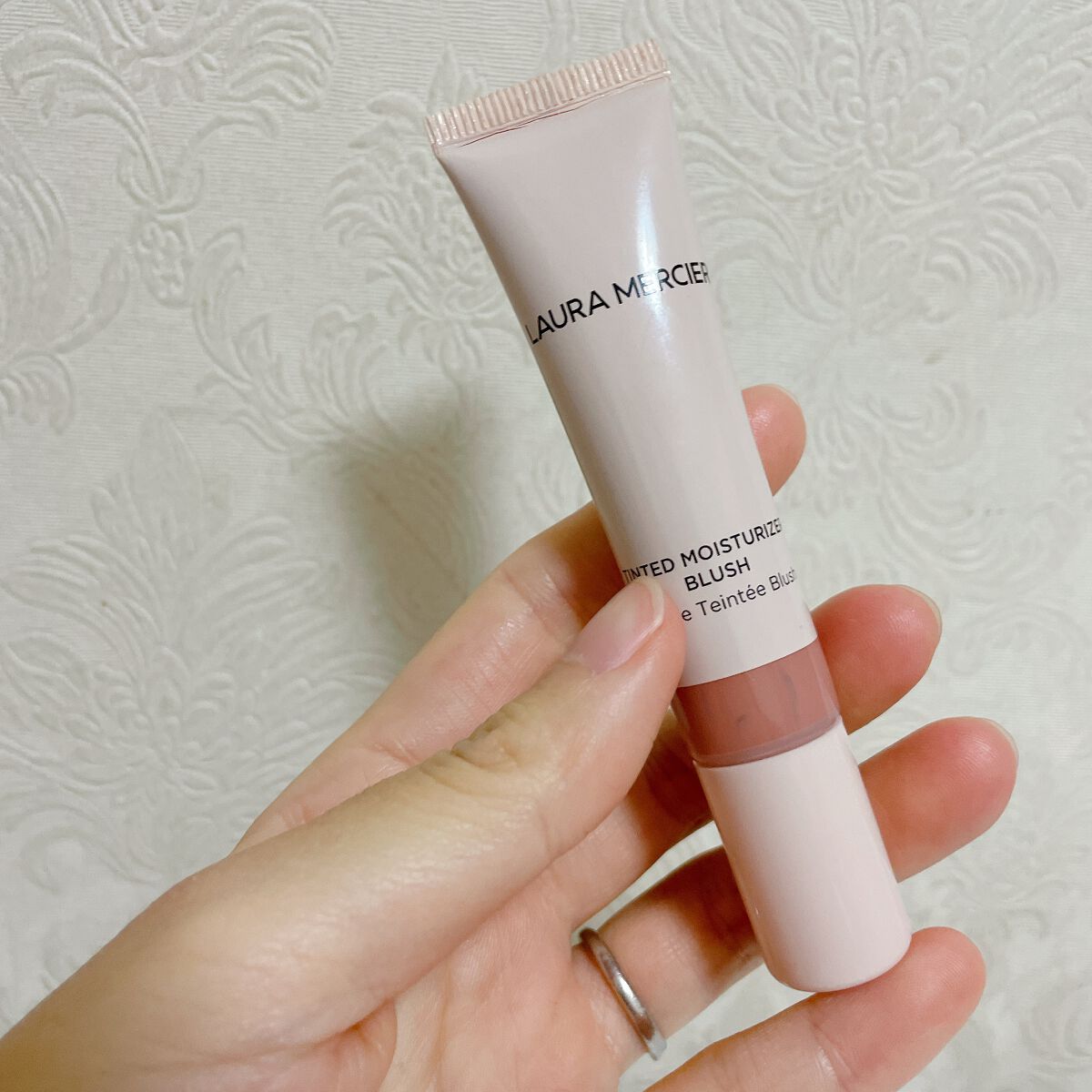 ティンティド モイスチャライザー ブラッシュ/ローラ メルシエ/ジェル・クリームチークを使ったクチコミ(1枚目)