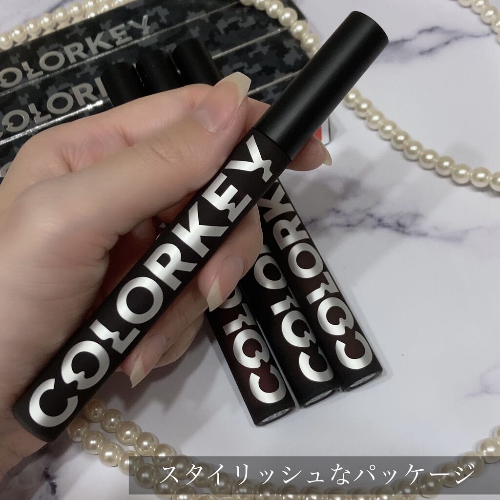 シャインミラーティント/COLORKEY/リップティントを使ったクチコミ（2枚目）