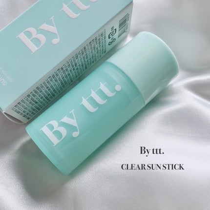クリアサンスティック/By ttt./日焼け止めスティックを使ったクチコミ(1枚目)