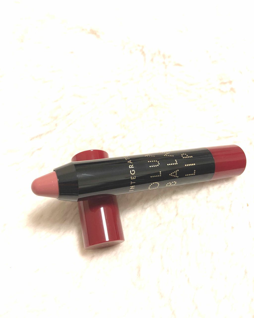 ボリュームバームリップ N/インテグレート/口紅を使ったクチコミ（1枚目）