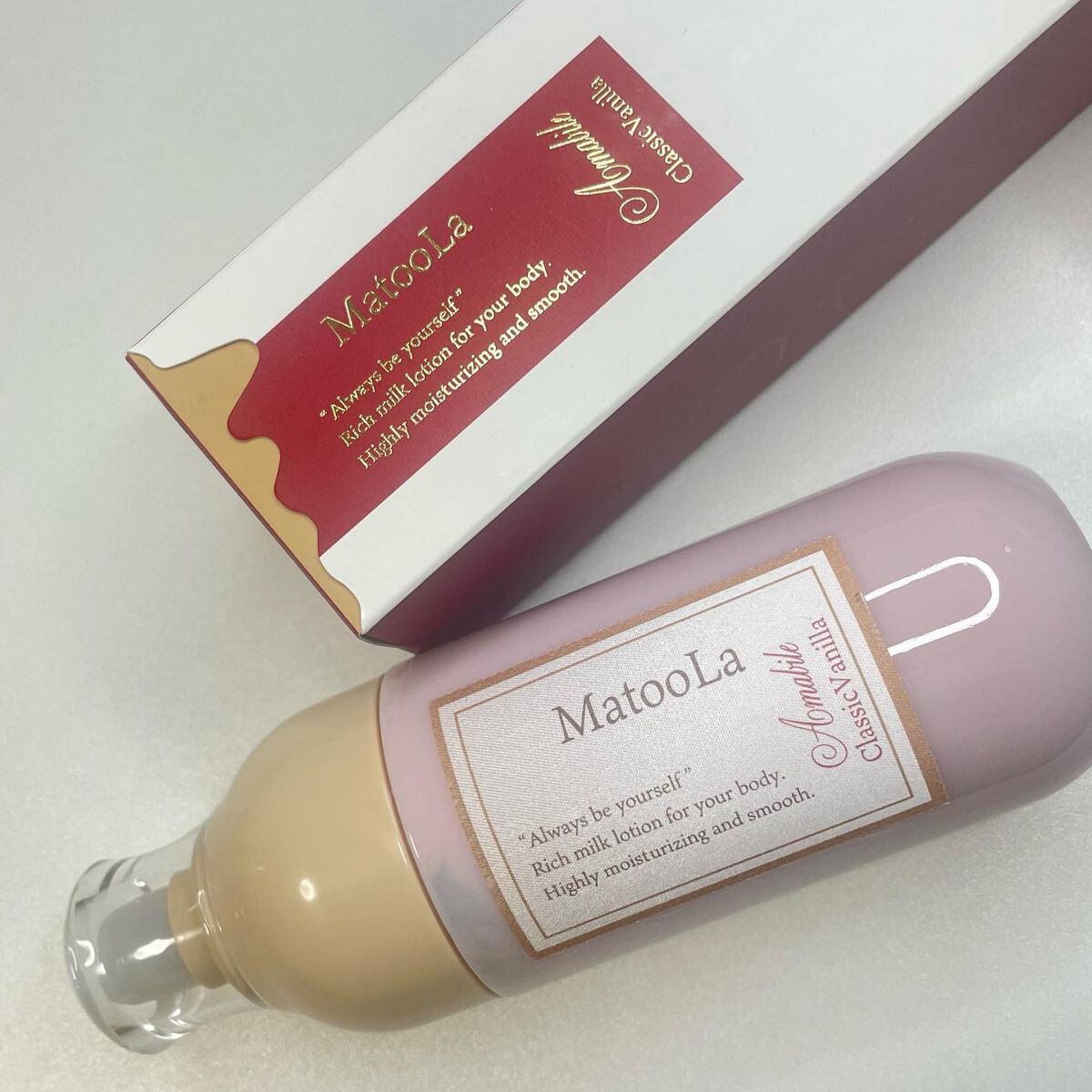 ボディミルク （アマービレ）/MatooLa/ボディミルクを使ったクチコミ（1枚目）