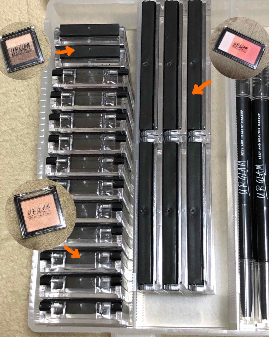 コスメ収納/DAISO/その他化粧小物を使ったクチコミ(3枚目)