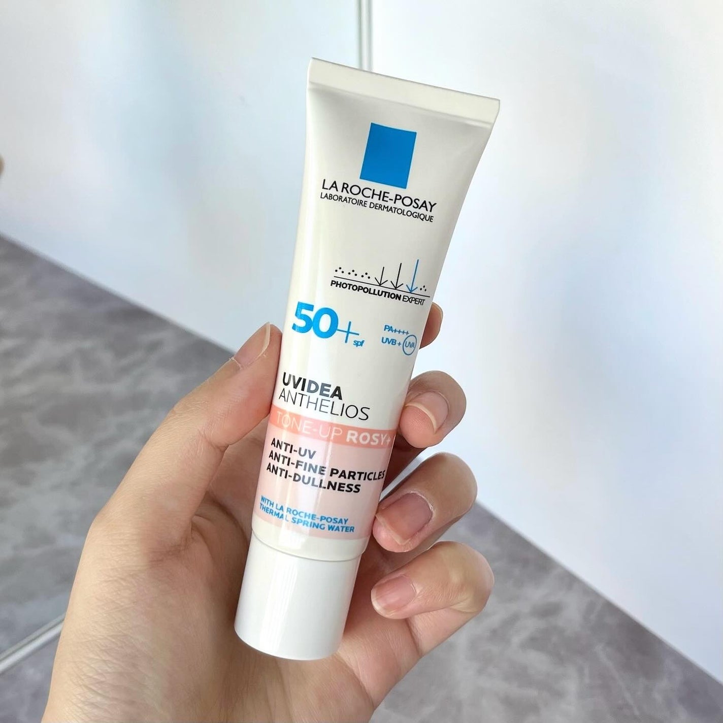 UVイデア XL プロテクショントーンアップ ローズ/ラ ロッシュ ポゼ/日焼け止めクリームを使ったクチコミ(2枚目)