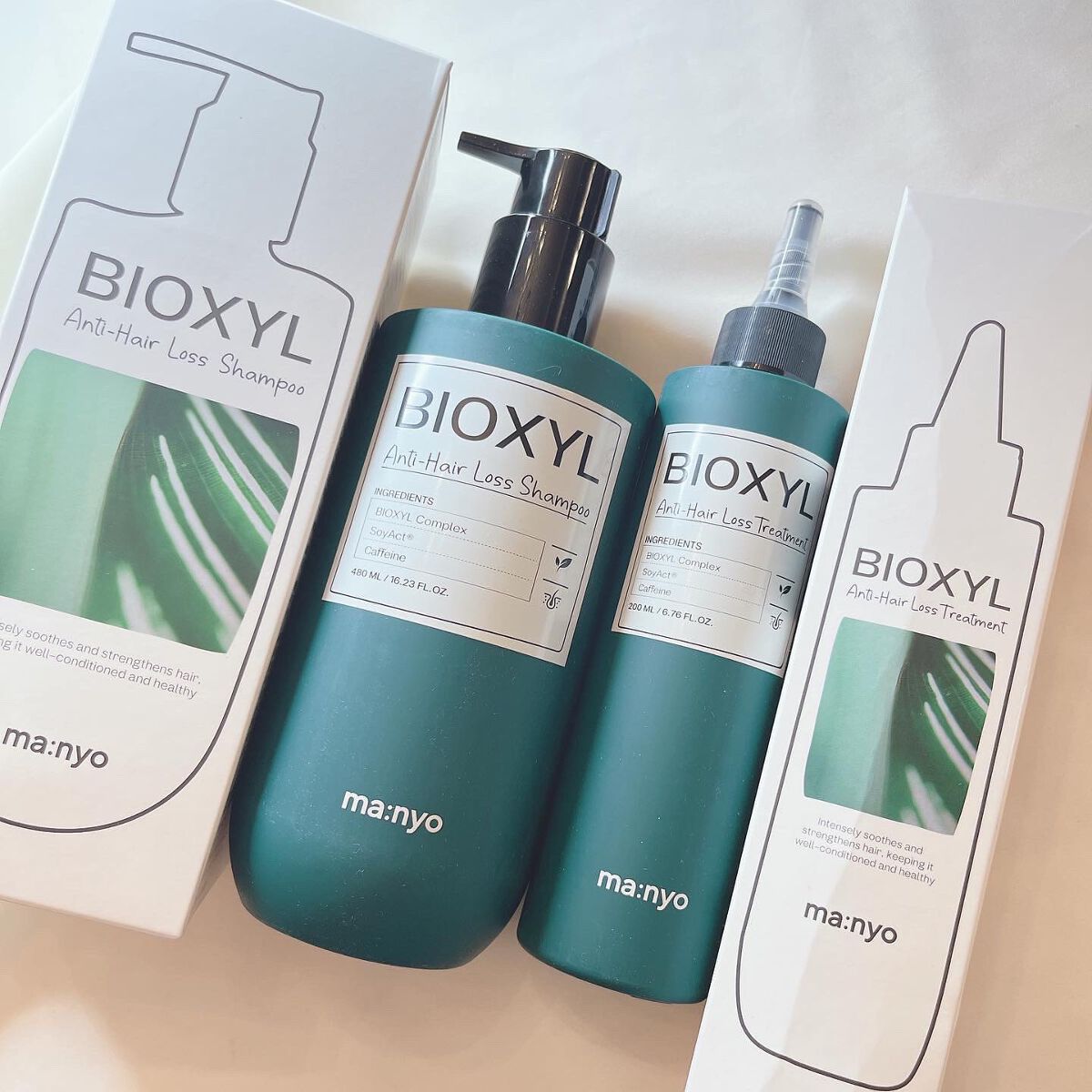 バイオクシル アンチヘアロスライン シャンプー／トリートメント/manyo/市販シャンプーを使ったクチコミ（2枚目）