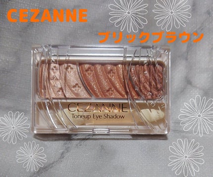 トーンアップアイシャドウ/CEZANNE/アイシャドウパレットを使ったクチコミ(1枚目)