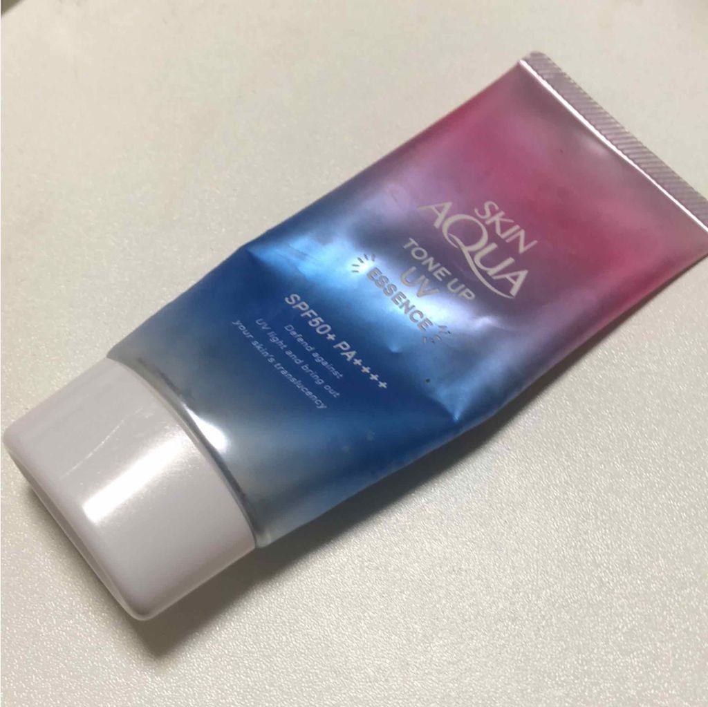スキンアクア トーンアップUVエッセンス/スキンアクア/日焼け止めクリームを使ったクチコミ（1枚目）