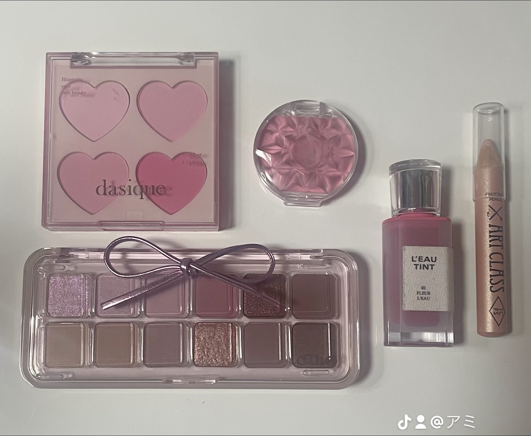 日曜日の使用コスメ💓