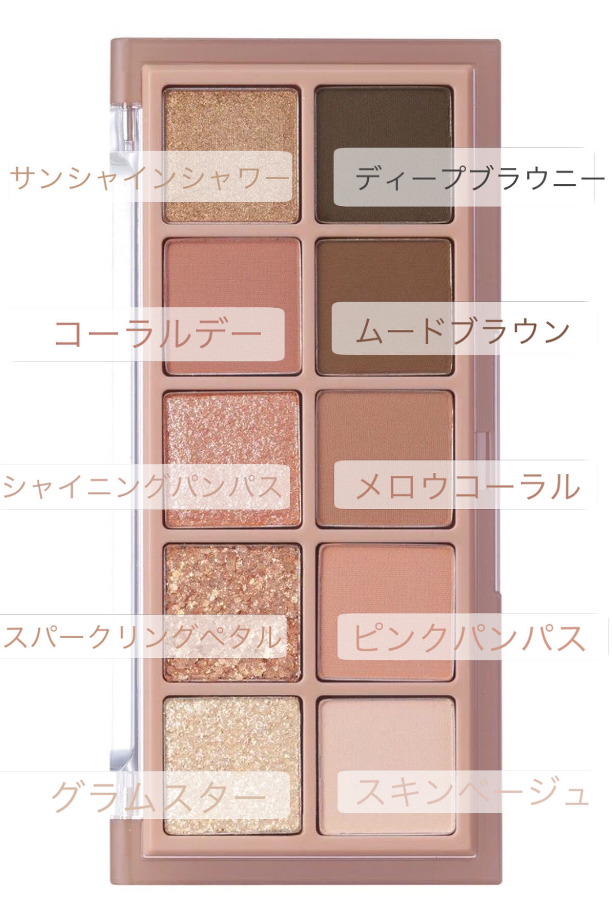 ベターザンパレット/rom&nd/アイシャドウパレットを使ったクチコミ（2枚目）