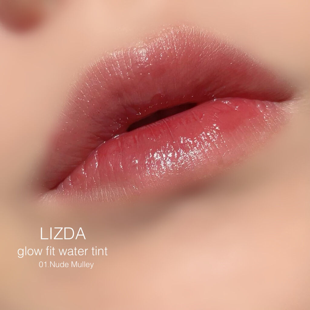グロウフィットウォーターティント/LIZDA/リップティントを使ったクチコミ（2枚目）