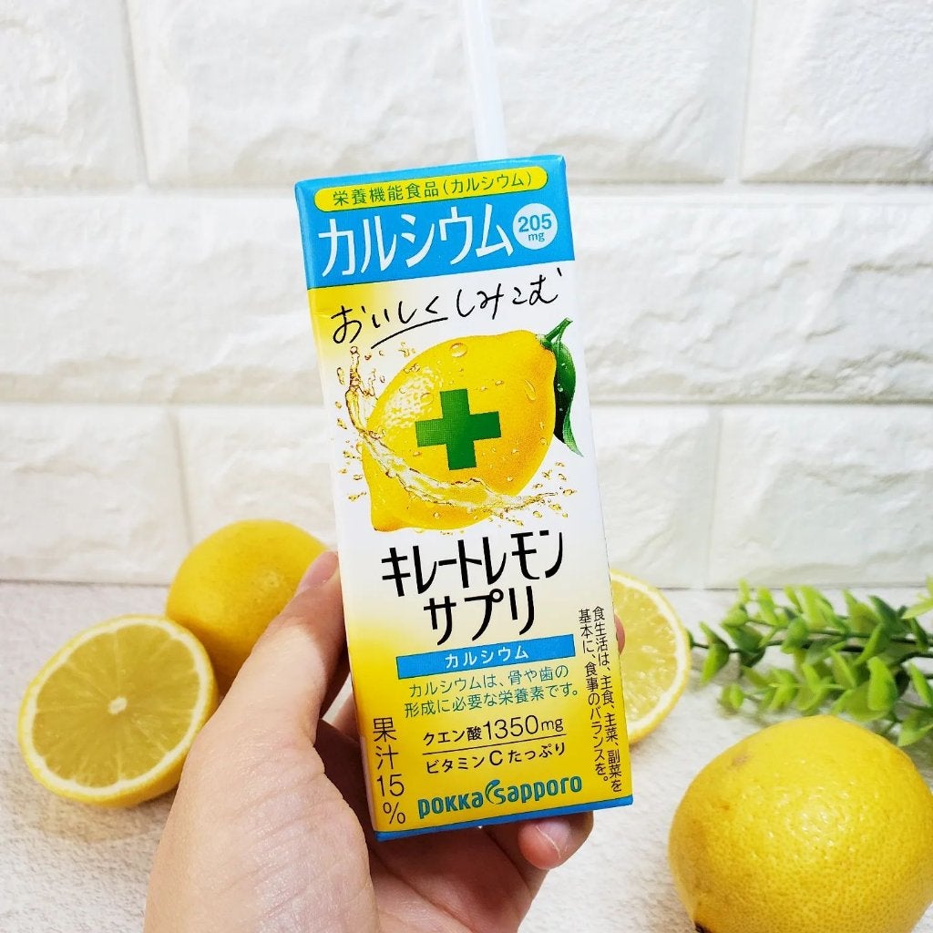 キレートレモンサプリカルシウム/Pokka Sapporo (ポッカサッポロ)/ドリンクを使ったクチコミ(1枚目)