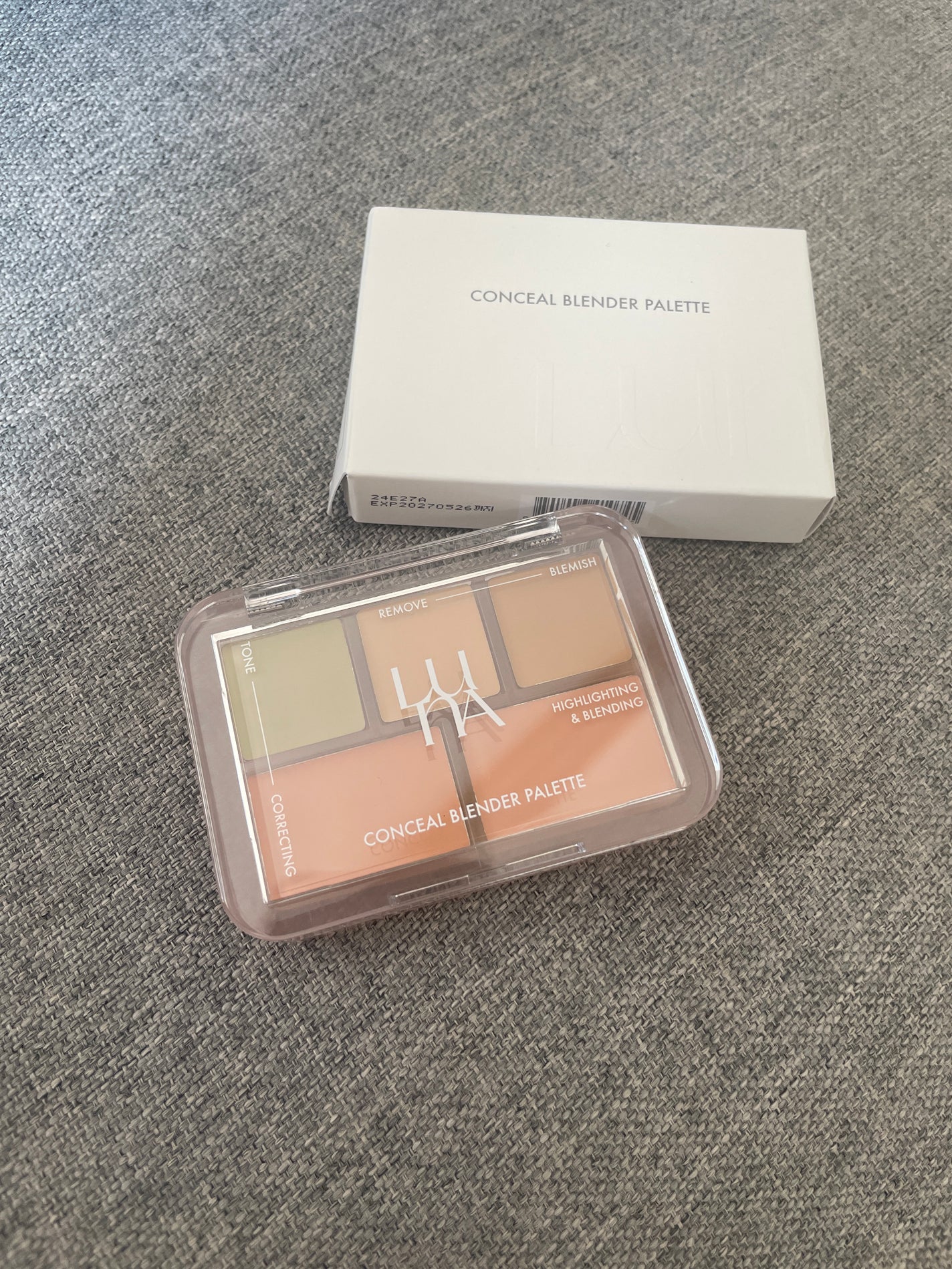 コンシールブレンダーパレット/LUNA/パレットコンシーラーを使ったクチコミ(1枚目)