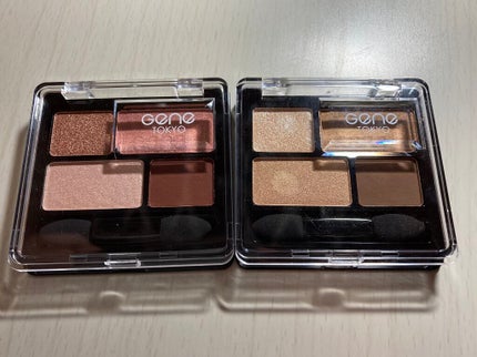 リラクシーアイシャドウ/GENE TOKYO/アイシャドウパレットを使ったクチコミ(1枚目)