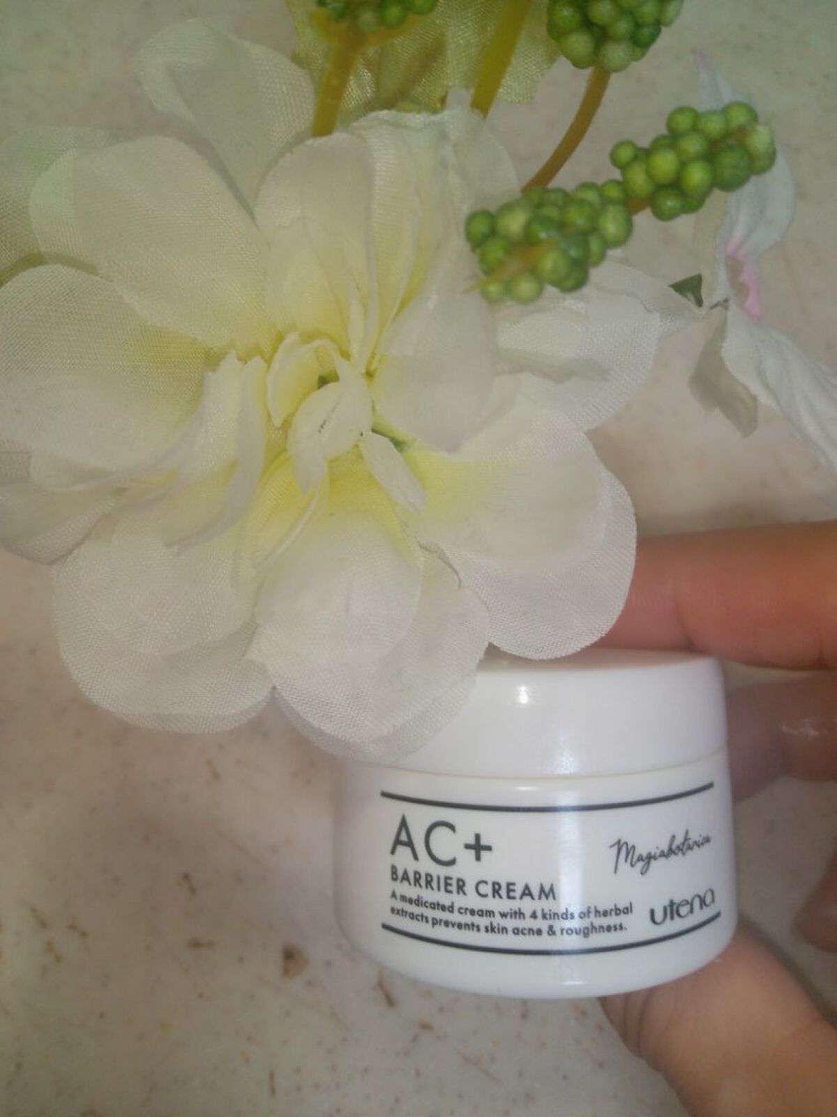 AC+ 薬用バリアクリーム /マジアボタニカ/フェイスクリームを使ったクチコミ（1枚目）