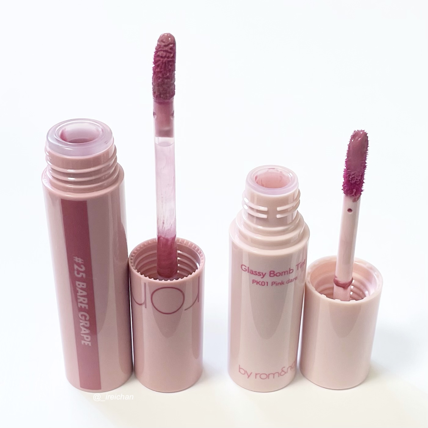 ジューシーラスティングティント/rom&nd/リップティントを使ったクチコミ（3枚目）