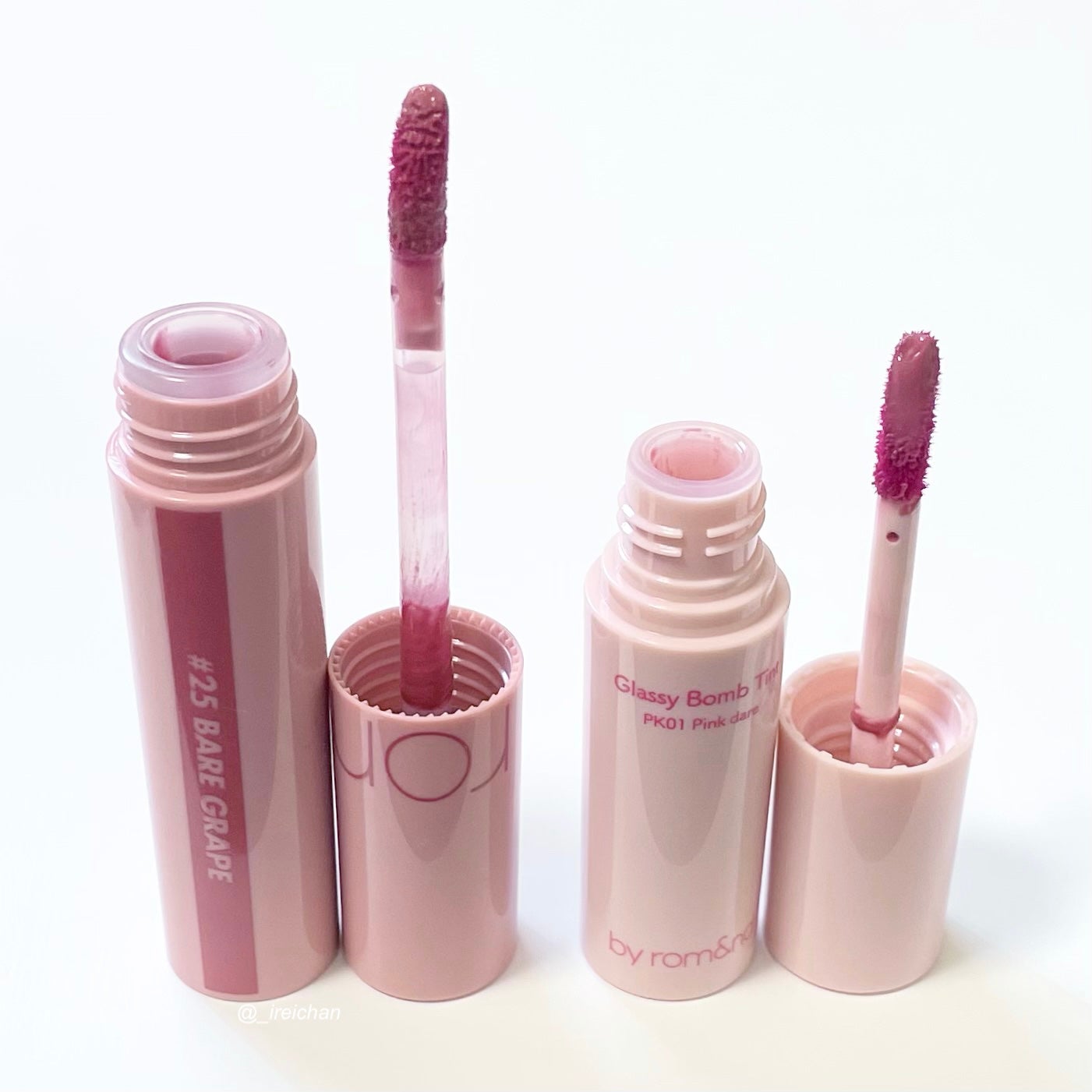 ジューシーラスティングティント/rom&nd/リップティントを使ったクチコミ(3枚目)