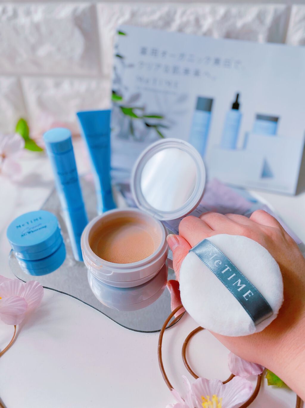 ミータイム AGホワイトニング BBパウダーUV ライト/ミータイム/ルースパウダーを使ったクチコミ（3枚目）