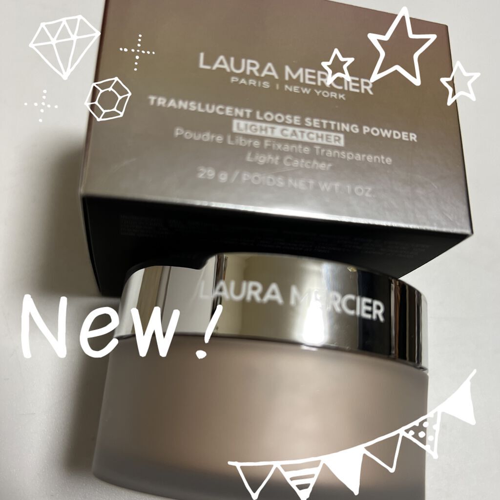 トランスルーセント ルース セッティング パウダー ライトキャッチャー/ローラ メルシエ/ルースパウダーを使ったクチコミ（1枚目）