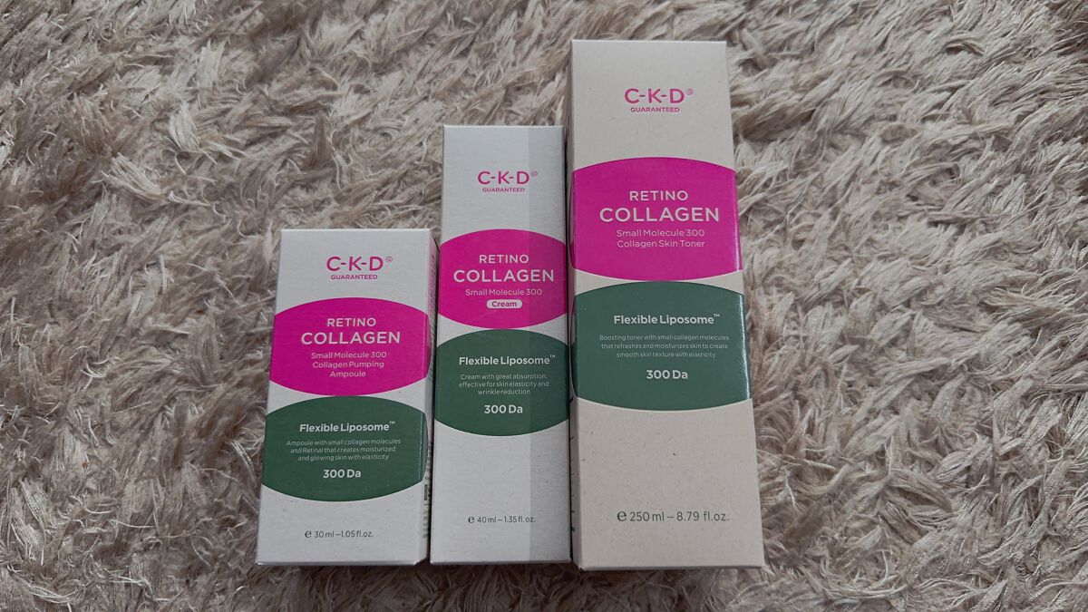 レチノコラーゲン低分子300トナー/CKD/化粧水を使ったクチコミ（1枚目）