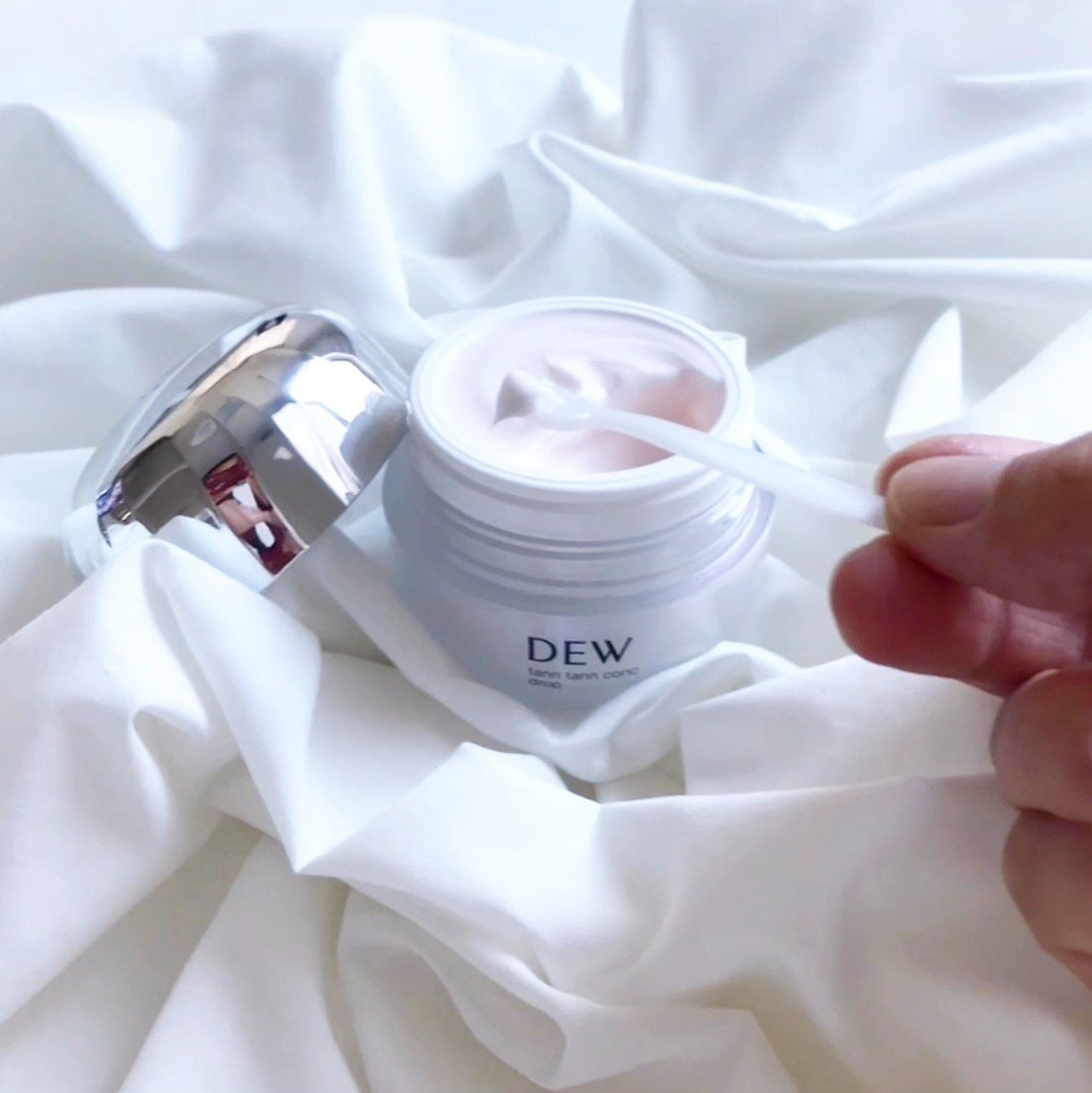 タンタンコンクドロップ/DEW/フェイスクリームを使ったクチコミ（3枚目）