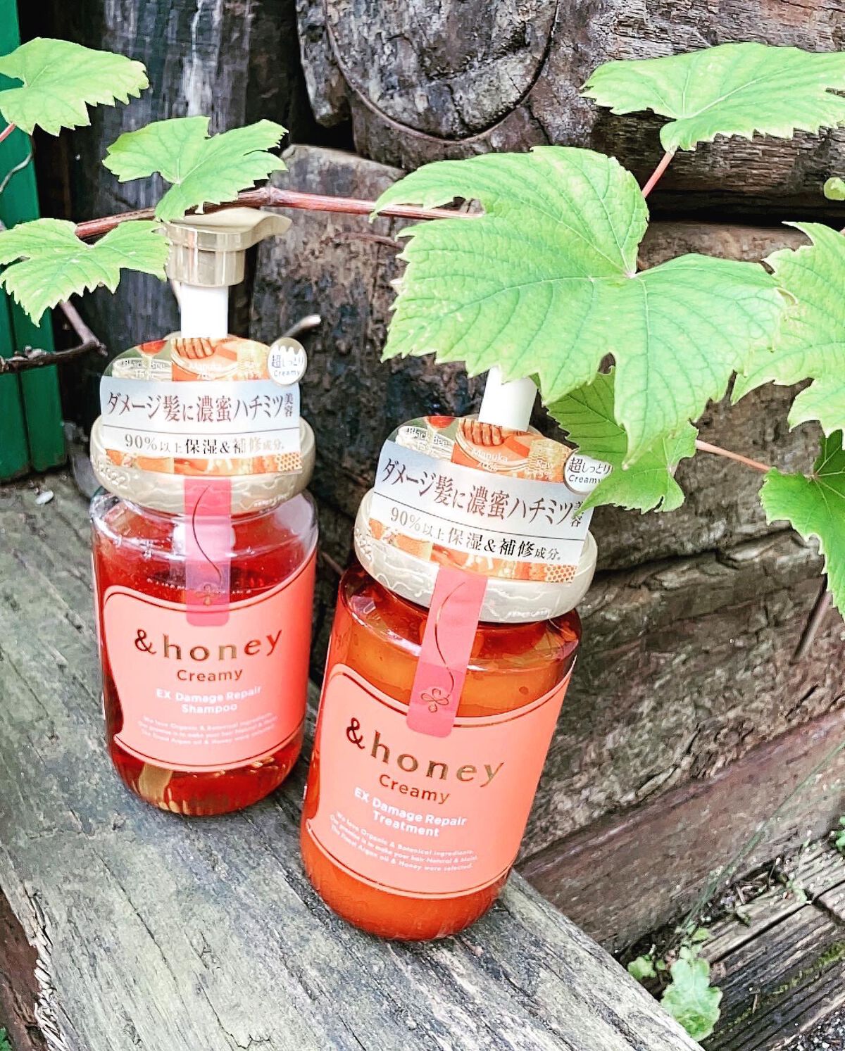Creamy EXダメージリペアシャンプー1.0/ヘアトリートメント2.0/&honey/市販シャンプーを使ったクチコミ(4枚目)