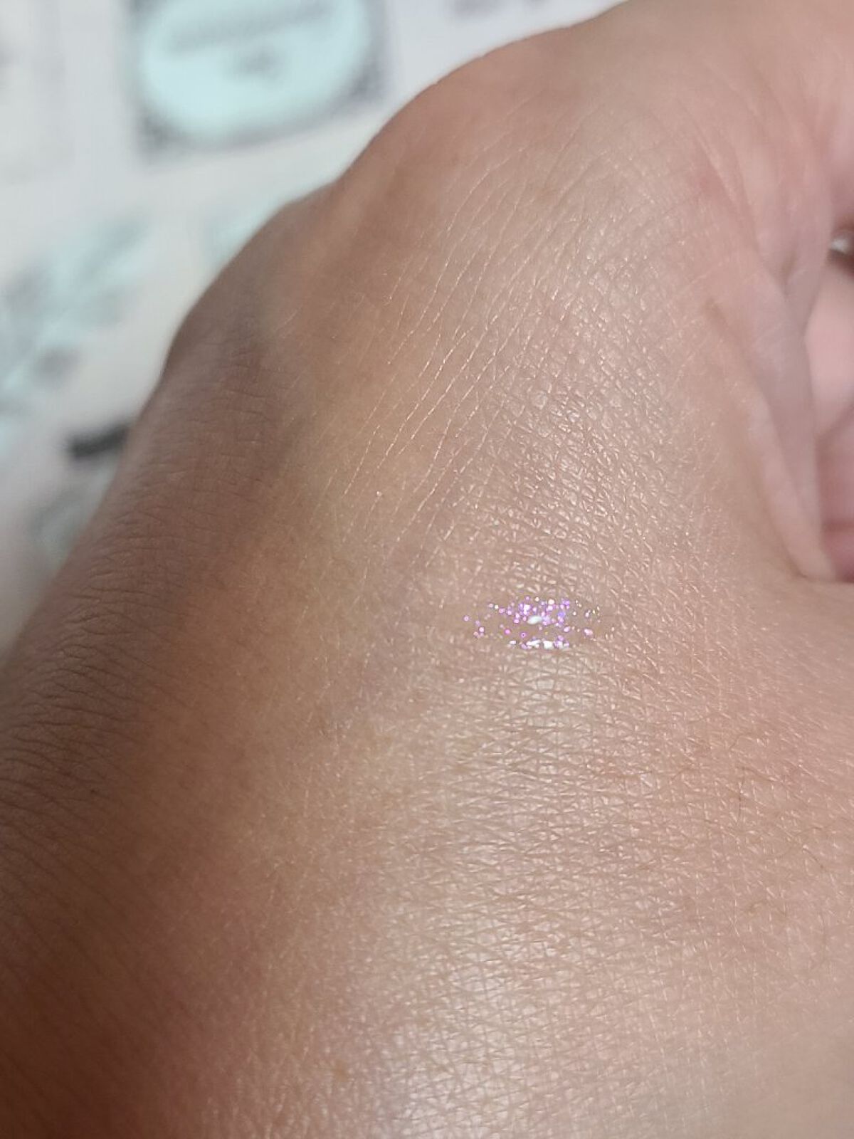 グリッターライナー(MFLリキッドアイシャドウ) ピンク/DAISO/ジェルアイライナーを使ったクチコミ（3枚目）