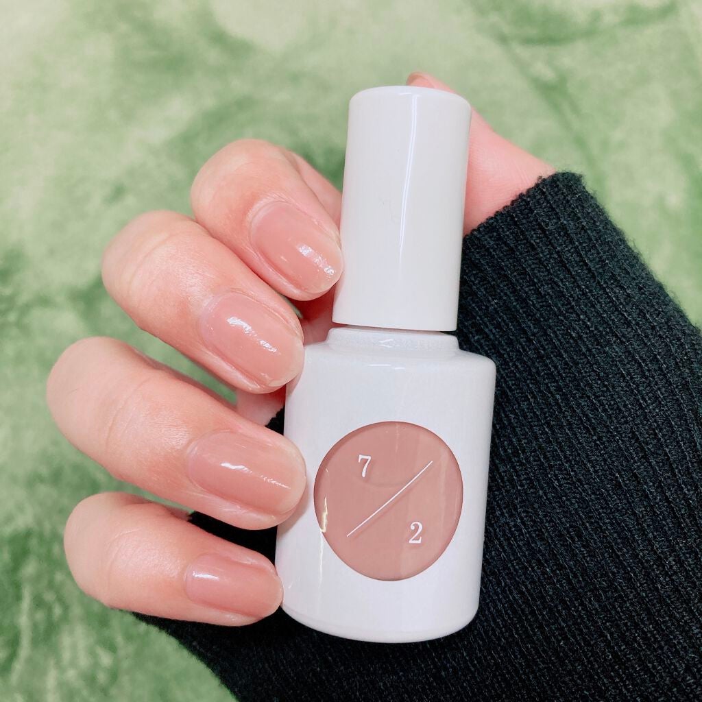 カラーベースコート ゼロ/uka/オールインワンネイルを使ったクチコミ(3枚目)