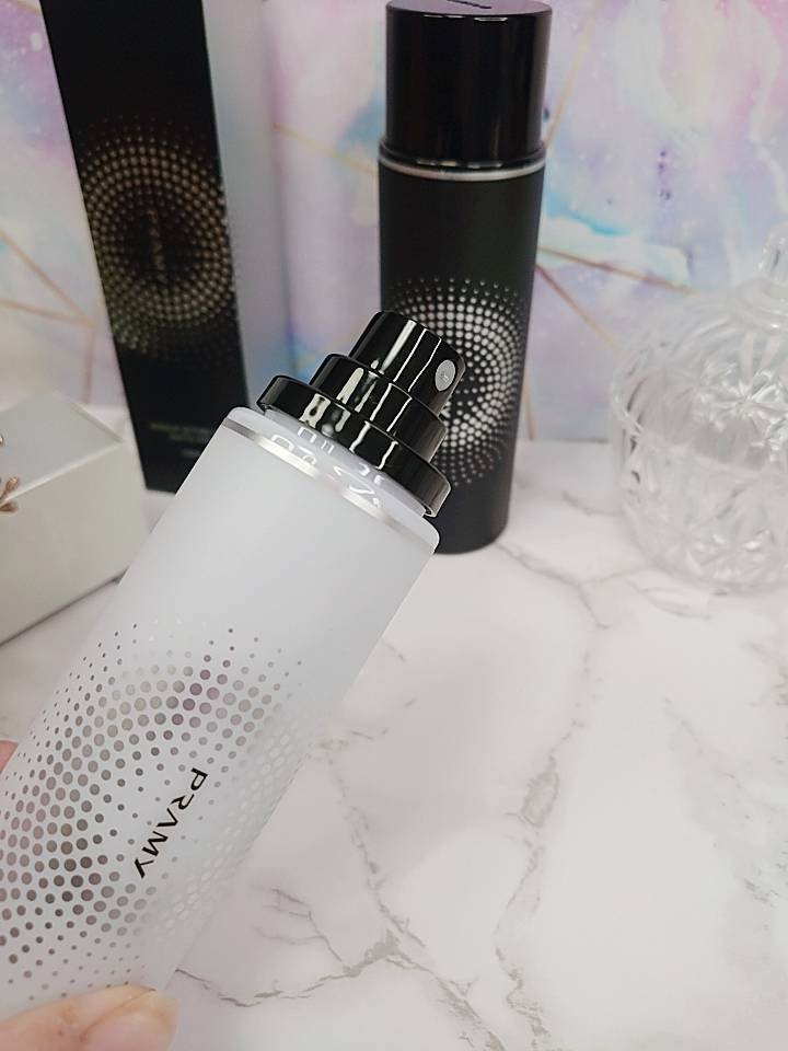 PRAMY メイクアップセッティングミスト モイストタイプ/PRAMY/フィックスミストを使ったクチコミ（2枚目）