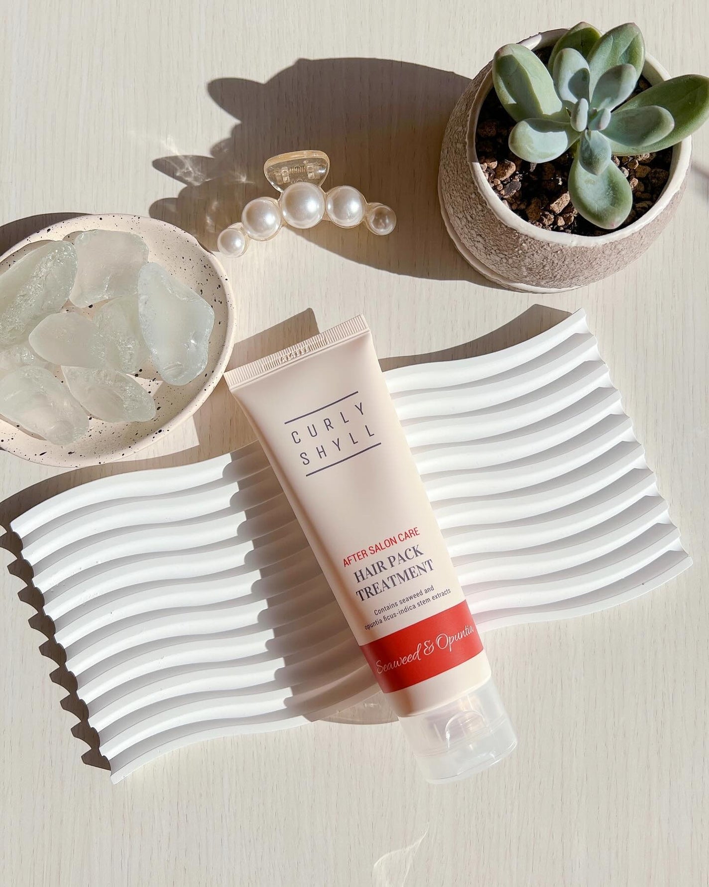 AFTER SALON CARE HAIR PACK TREATMENT/CULRY SHYLL/洗い流すヘアトリートメントを使ったクチコミ(6枚目)