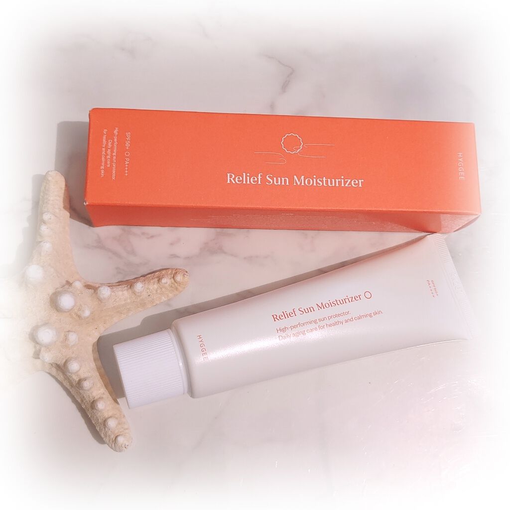 リリーフサンモイスチャライザー/HYGGEE/化粧下地を使ったクチコミ（1枚目）