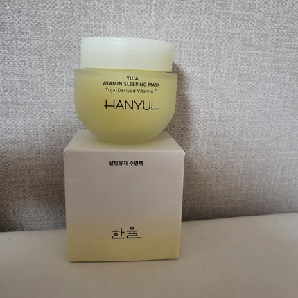 月光ゆず睡眠パック/HANYUL(ハンユル)/フェイスクリームを使ったクチコミ(2枚目)