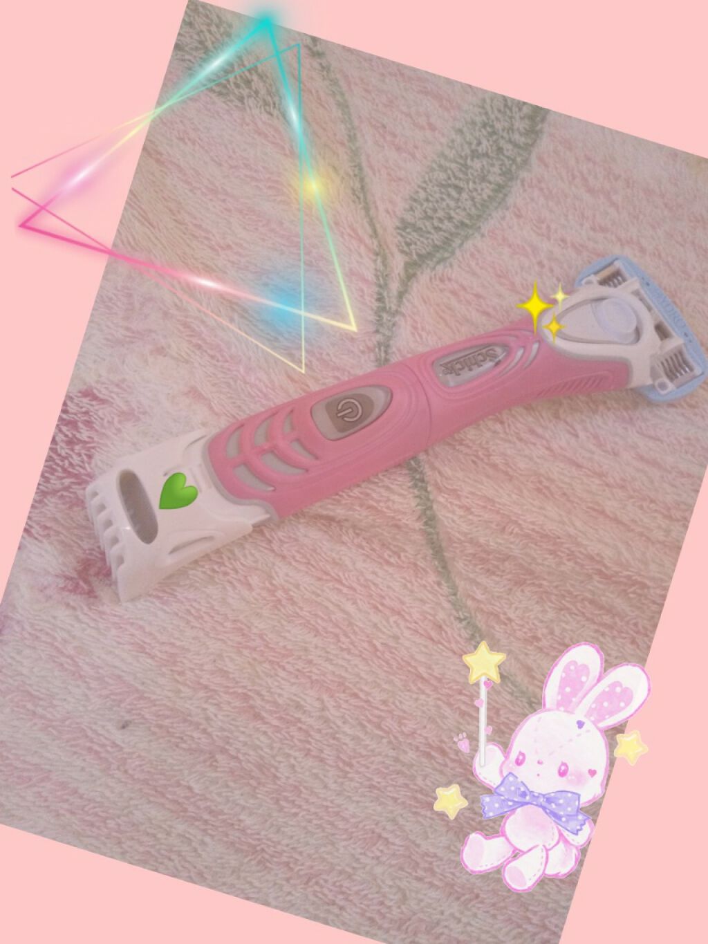 ハイドロシルク トリムスタイル ホルダー （刃付き）/ハイドロシルク/シェーバーを使ったクチコミ（2枚目）