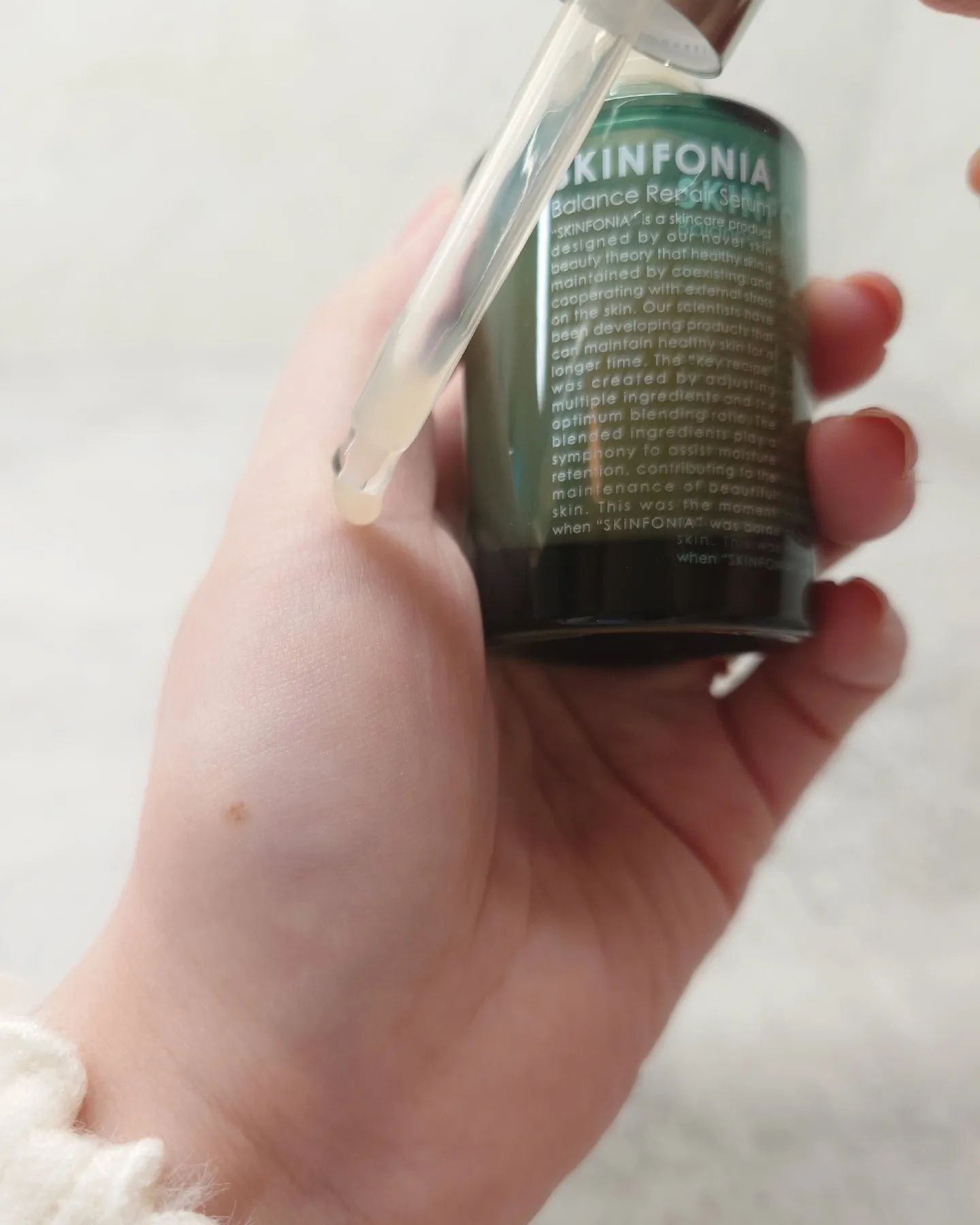 バランス リペアセラム/SKINFONIA/美容液を使ったクチコミ（3枚目）