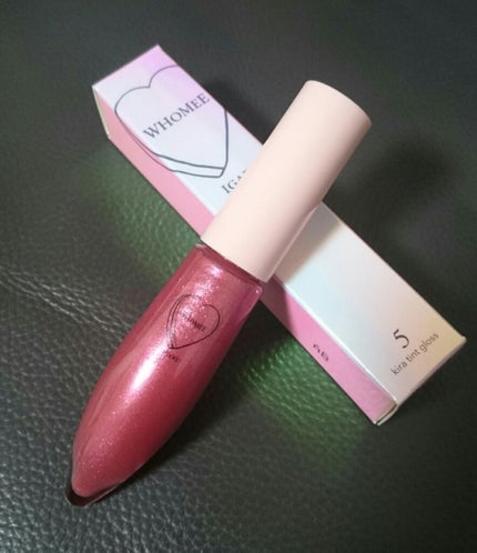 キラティントグロス/WHOMEE/リップティントを使ったクチコミ(1枚目)