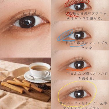 UR GLAM　BLOOMING EYE COLOR PALETTE/U R GLAM/パウダーアイシャドウを使ったクチコミ（3枚目）