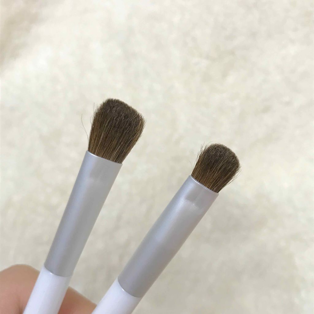 LJ アイシャドウブラシ L/LOUJENE/メイクブラシを使ったクチコミ(2枚目)