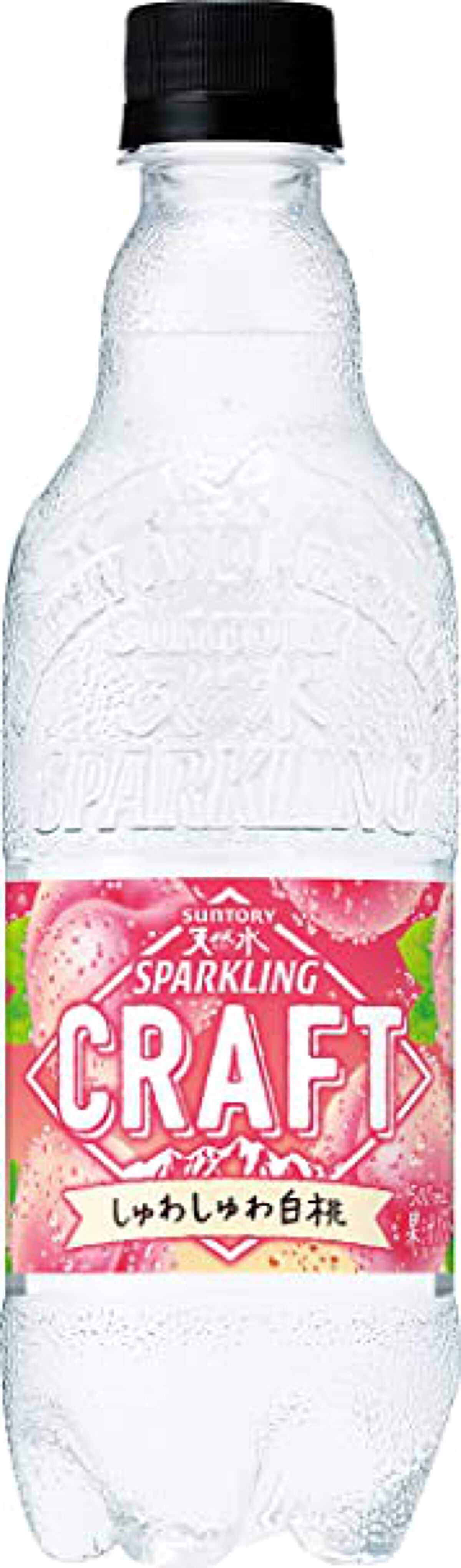 天然水スパークリングクラフト しゅわしゅわ白桃 サントリー
