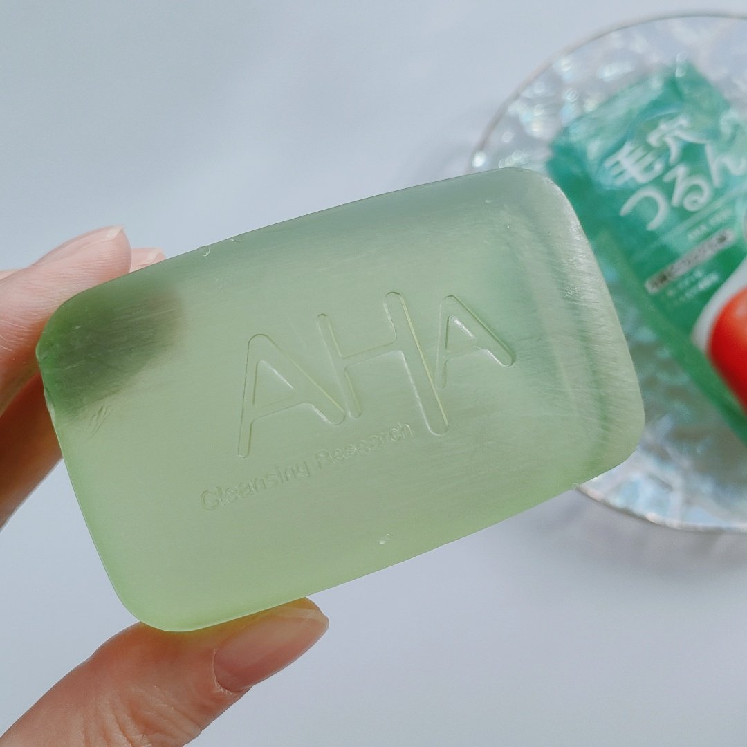 クレンジングリサーチ ソープ AHA＆ピール/クレンジングリサーチ/洗顔石鹸を使ったクチコミ（2枚目）