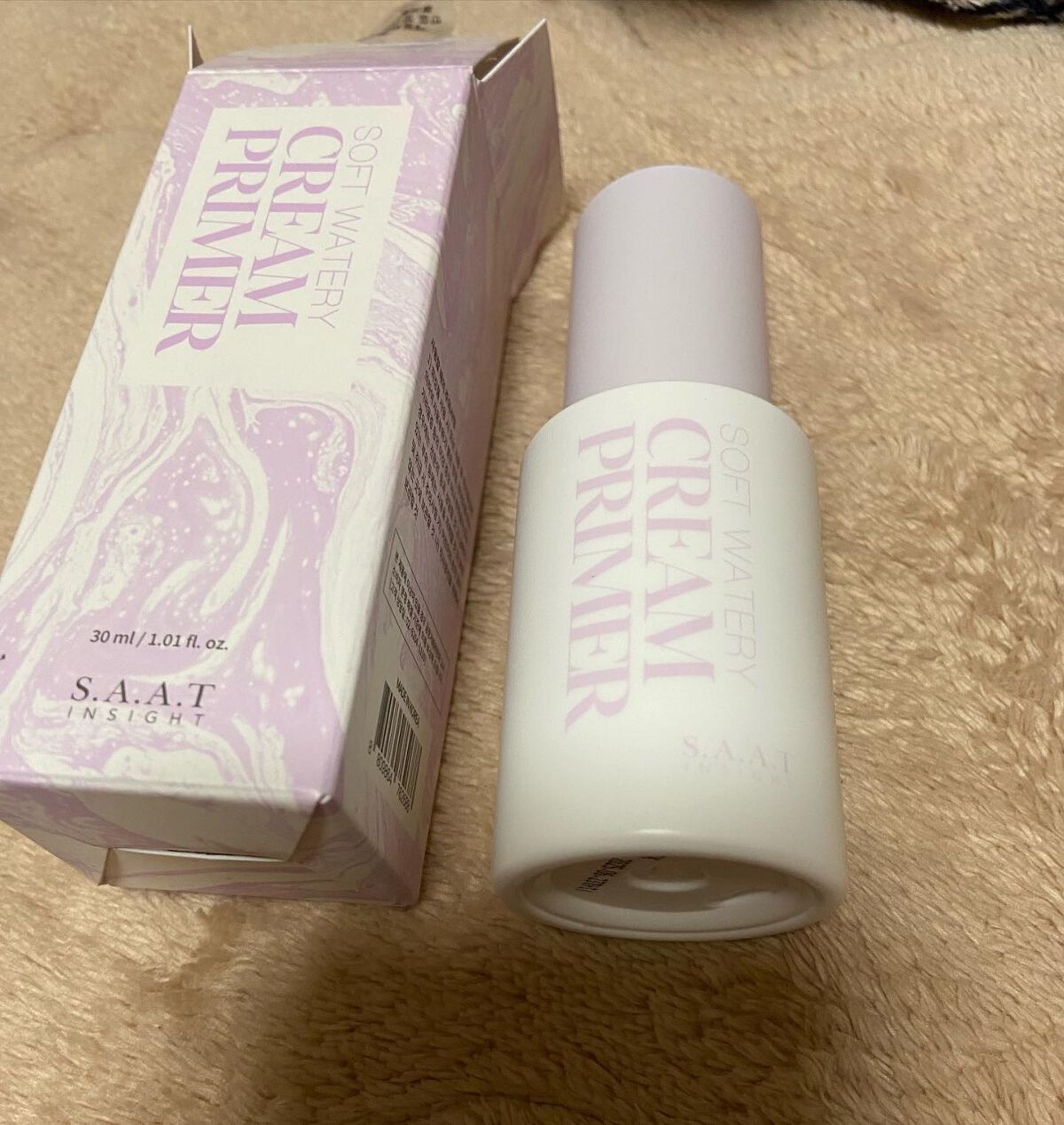 ソフトウォータリークリームプライマー/saat insight/化粧下地を使ったクチコミ（1枚目）