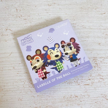 Labelle Of The Ball/ColourPop/アイシャドウパレットを使ったクチコミ(2枚目)