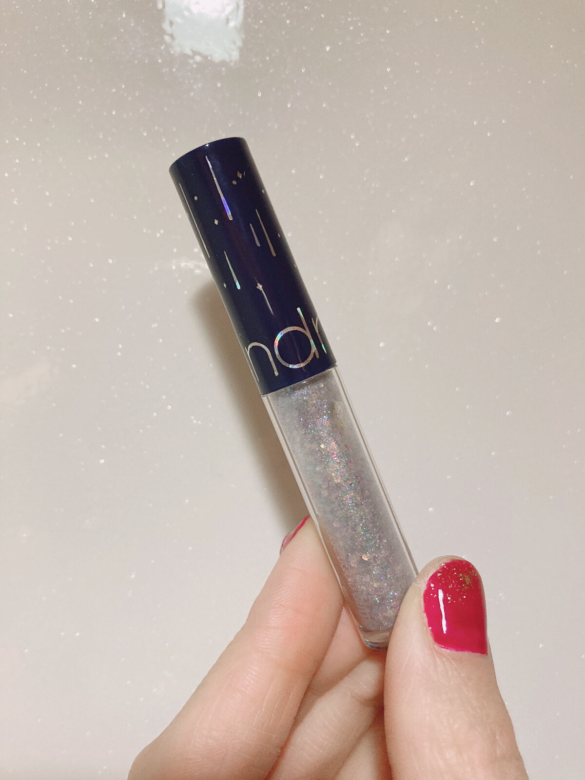 リキッド グリッター シャドウ/rom&nd/グリッターを使ったクチコミ（2枚目）