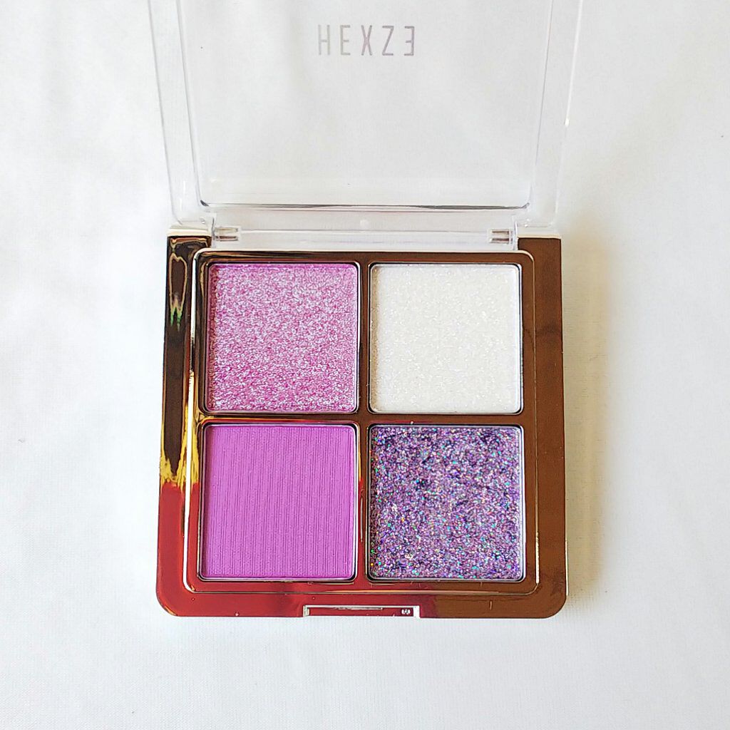 アイランドアドベンチャー4アイシャドウ/HEXZE(ヘックスゼ)/アイシャドウパレットを使ったクチコミ(3枚目)