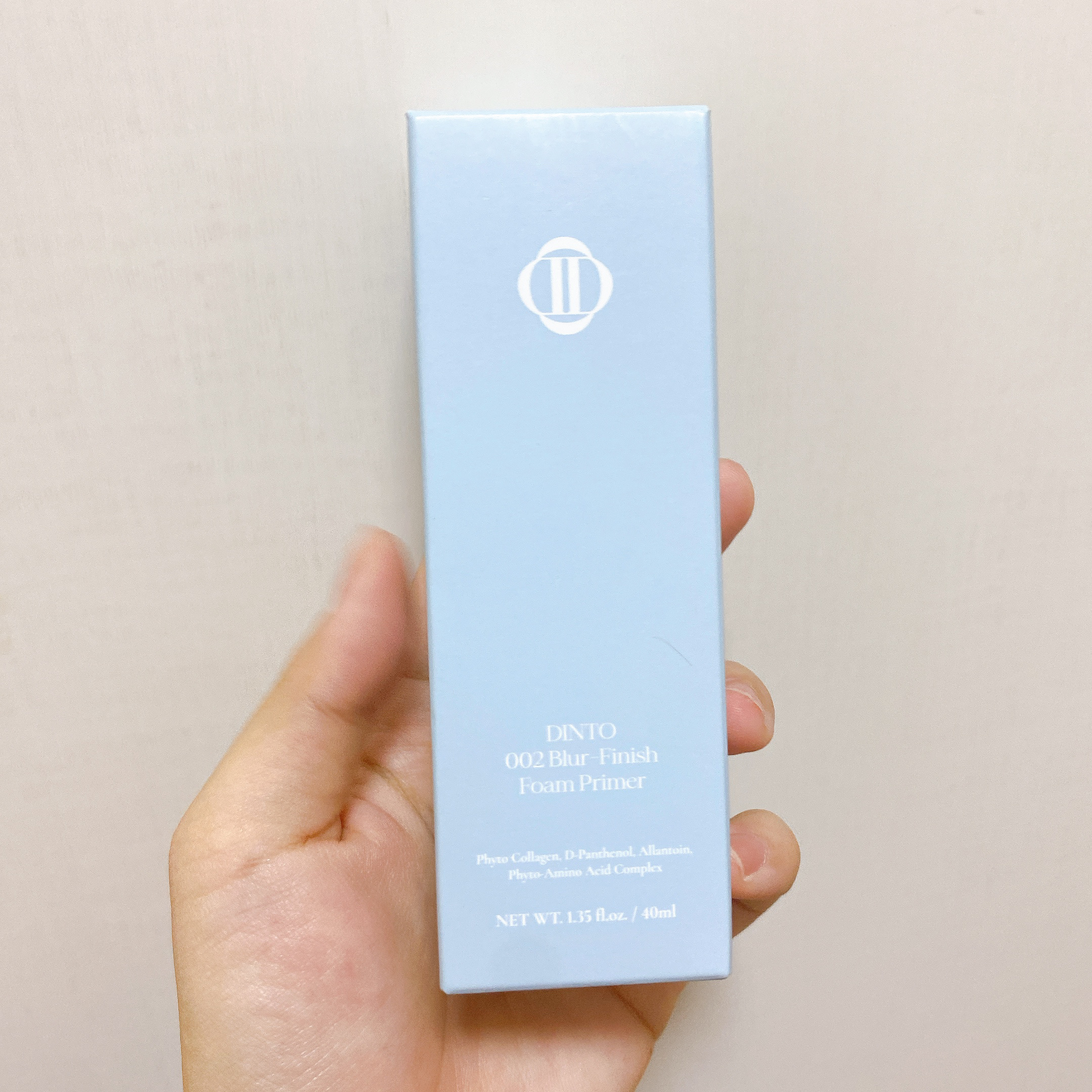 ブラーフィニッシュフォームプライマー/Dinto/化粧下地を使ったクチコミ（1枚目）