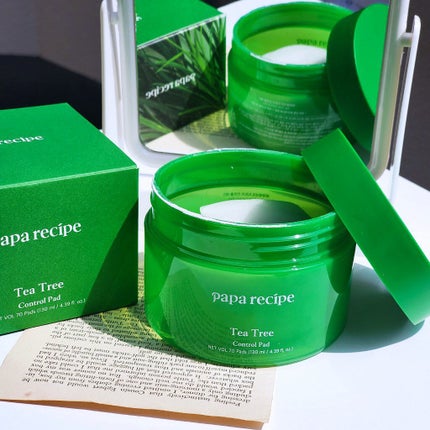 ティーツリーコントロールパッド/PAPA RECIPE/トナーパッドを使ったクチコミ(1枚目)