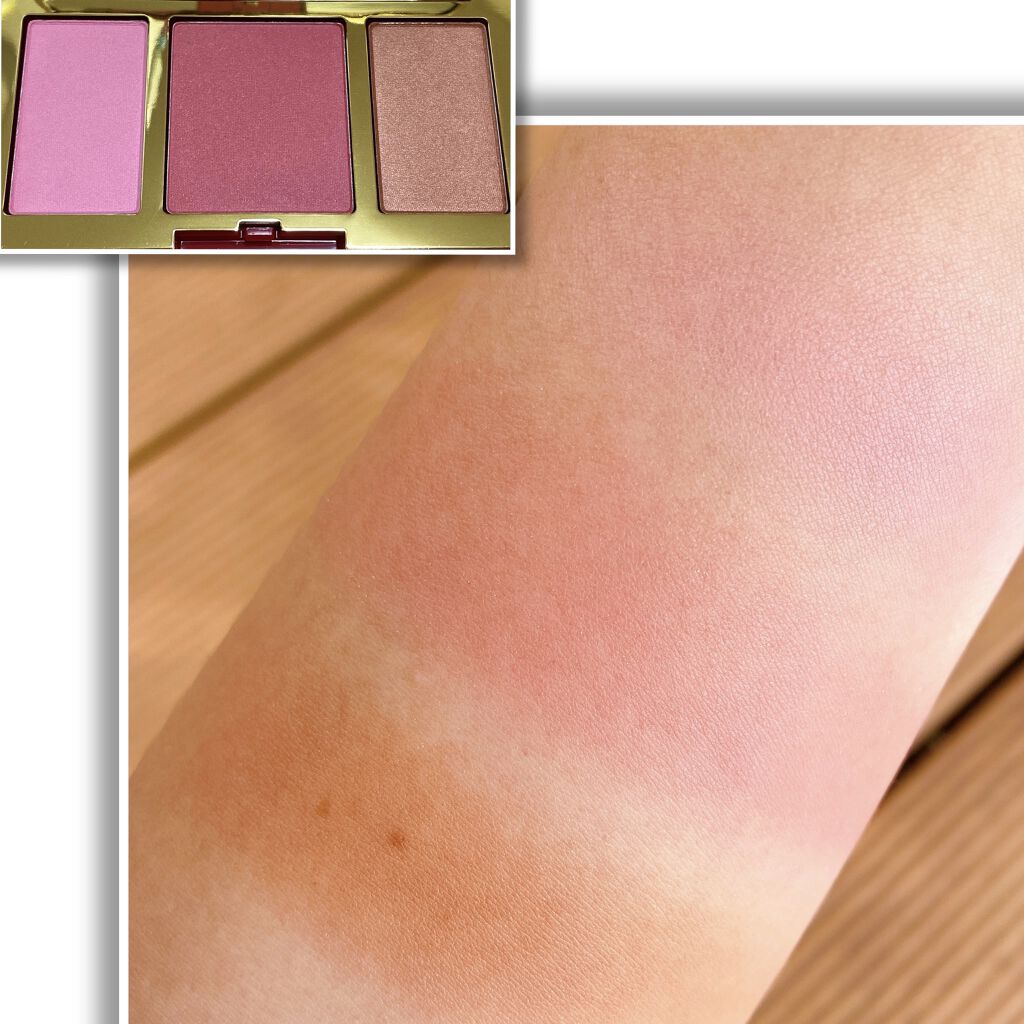 ピュア カラー エンヴィ ブラッシュ 02 ピンク キス/ESTEE LAUDER/パウダーチークを使ったクチコミ（3枚目）