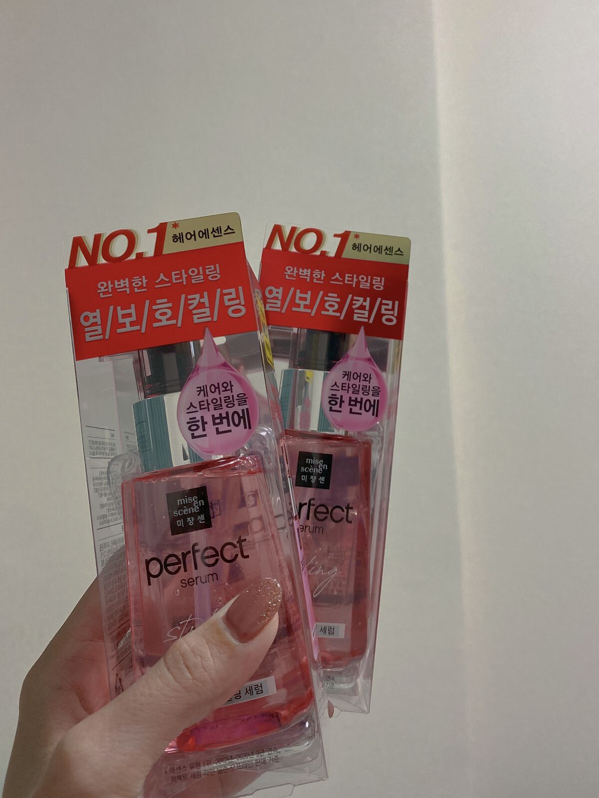 スタイリングセラム/miseenscene/ヘアオイルを使ったクチコミ（1枚目）