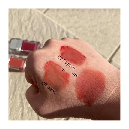 フローウェーブティント/COSNORI/リップティントを使ったクチコミ(6枚目)