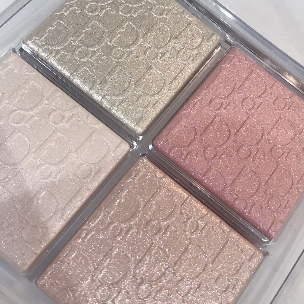 ディオール バックステージ フェイス グロウ パレット/Dior/ハイライトを使ったクチコミ（3枚目）