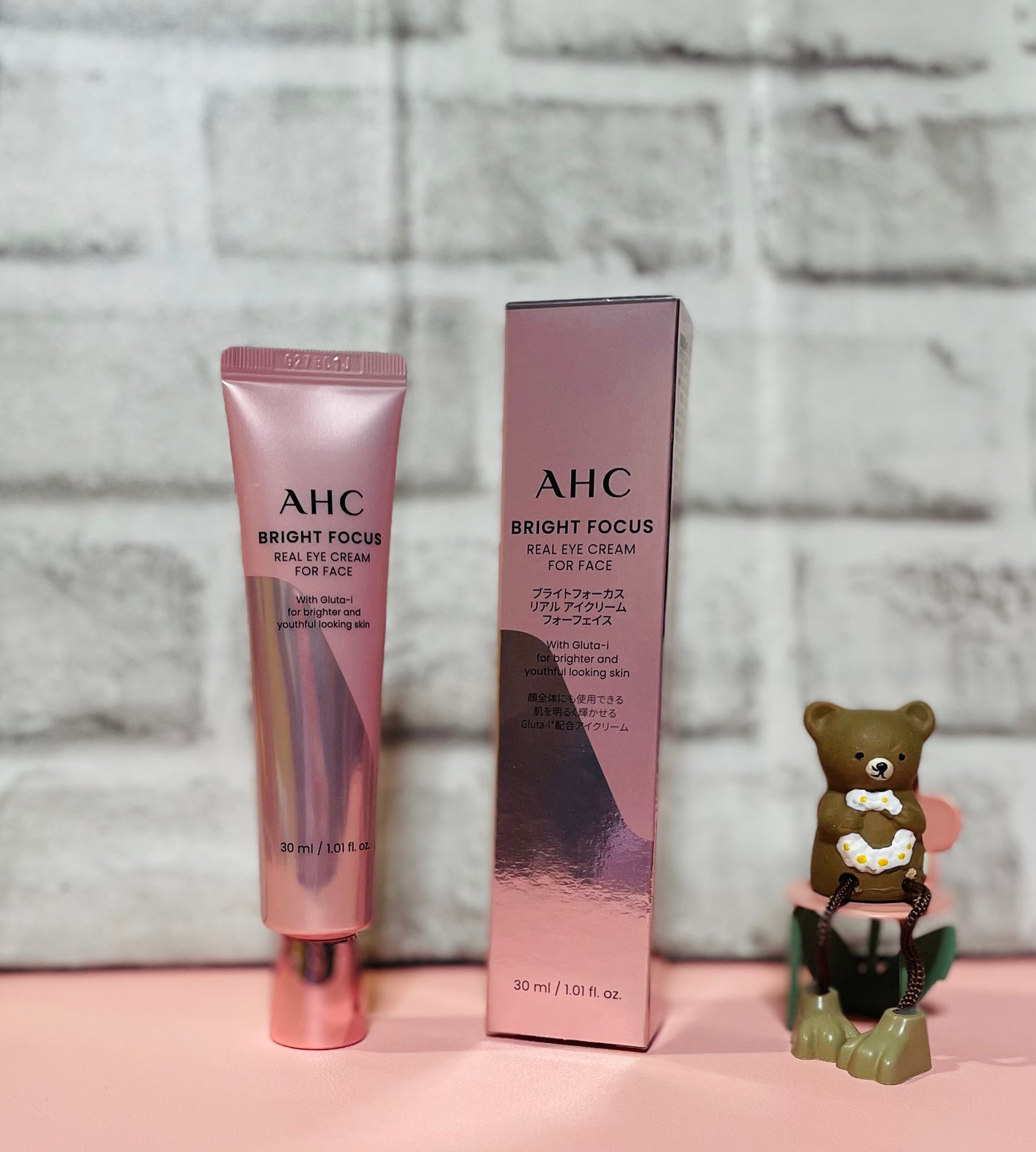 ブライト フォーカス リアル アイクリーム フォーフェイス/AHC/アイケア・アイクリームを使ったクチコミ(7枚目)