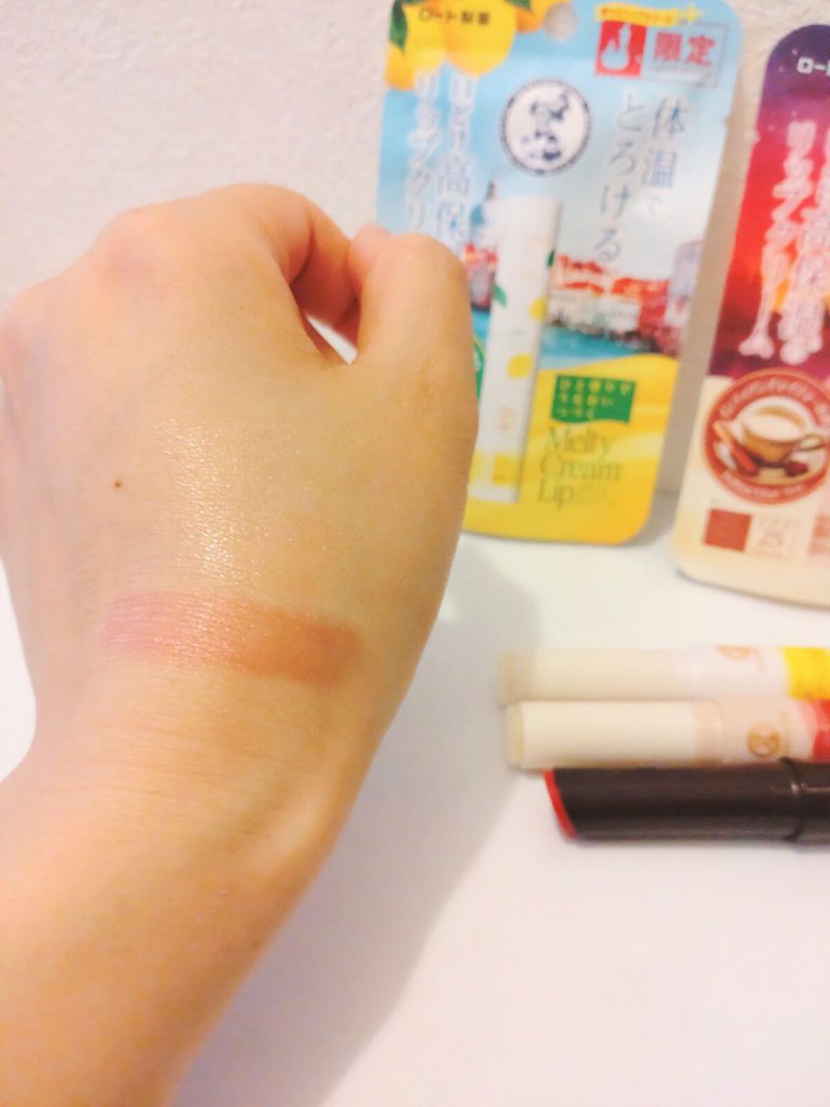 メルティクリームリップ/メンソレータム/リップクリームを使ったクチコミ（3枚目）