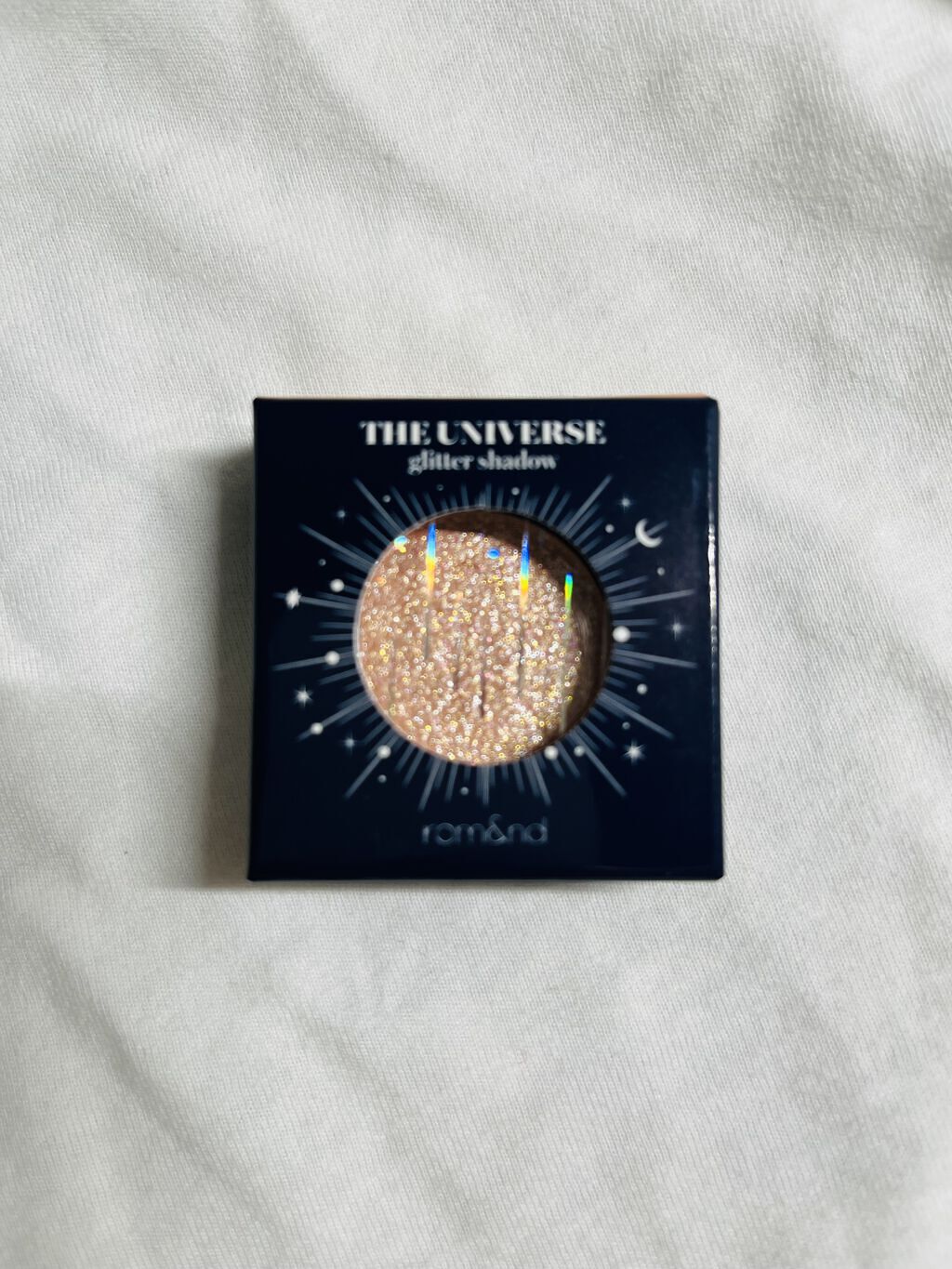 グリッター シャドウ カラー/rom&nd/グリッターを使ったクチコミ（1枚目）